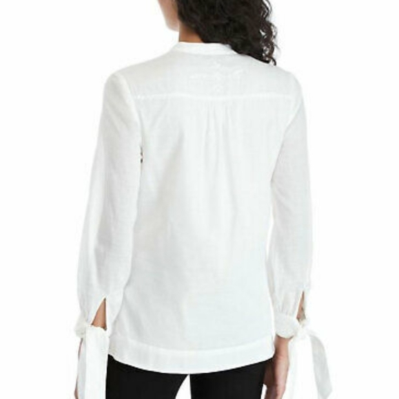 🗯Trina Turk Tiburon Embroidered Blouse - Picture 5 of 9